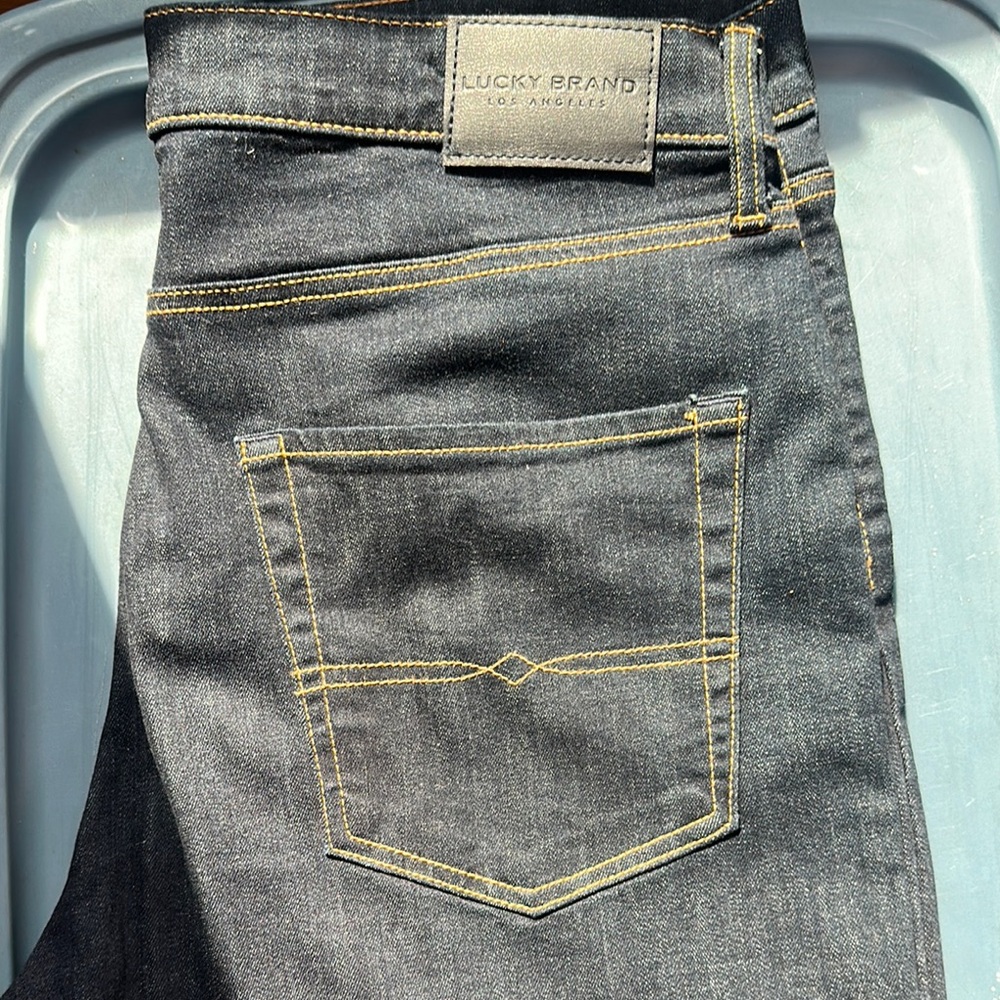Lucky Brand Men's Blue Slim Straight Jeans